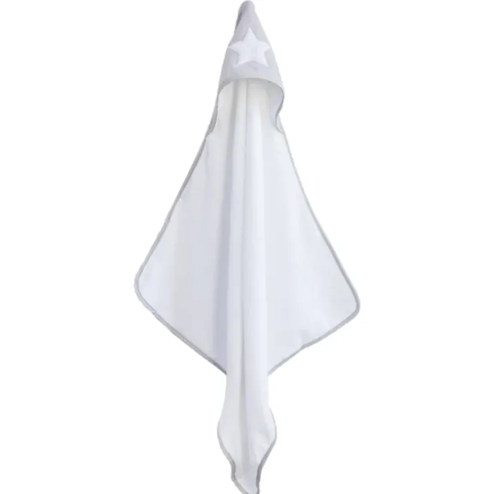 Coffret sortie de bain brodée + gant étoile