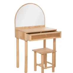 Coiffeuse enfant et son tabouret