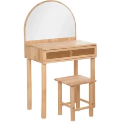 Coiffeuse enfant et son tabouret
