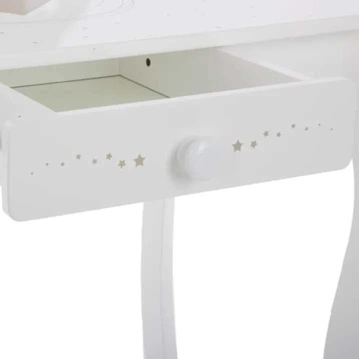 Coiffeuse et tabouret enfant