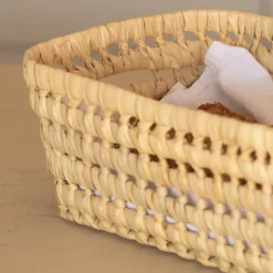 Corbeille à pain feuilles de palmier