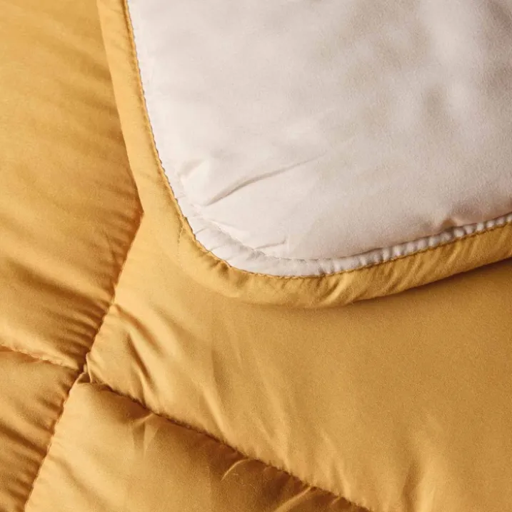 Couette chaude microfibre bicolore 400 gr/m2
