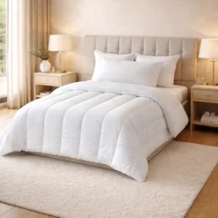 Couette chaude respirante premium 533 g/m² traitement anti acarien