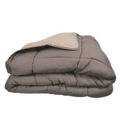 Couette légère réversible bicolore en microfibre 200 gr/m²
