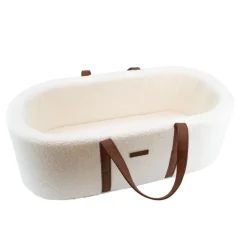 Couffin sherpa ultra-doux pour bébé
