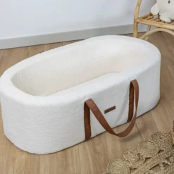 Couffin sherpa ultra-doux pour bébé