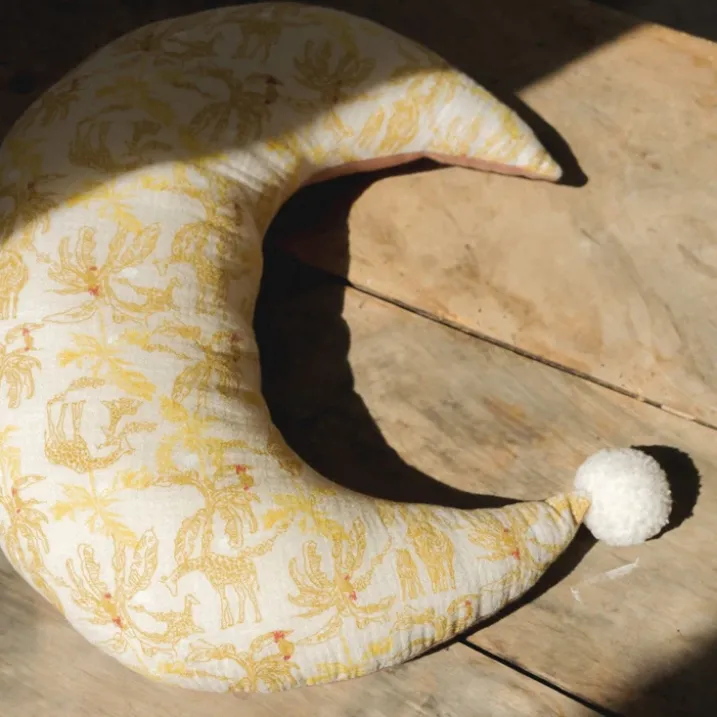 Coussin bébé demi lune