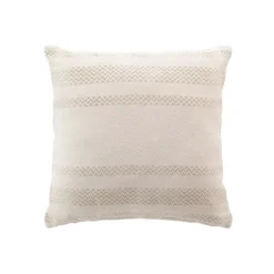 Coussin bohème doré déhoussable