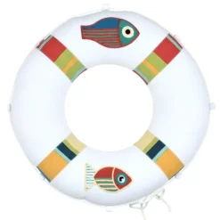 Coussin bouée polycoton