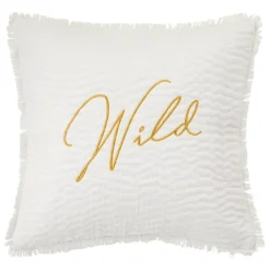 Coussin brodé Wild Romance