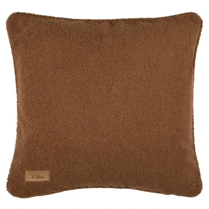 Coussin carré effet bouclette