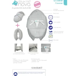 Coussin d'allaitement multifonction Nova