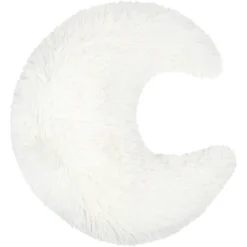 Coussin déco enfant en forme de lune