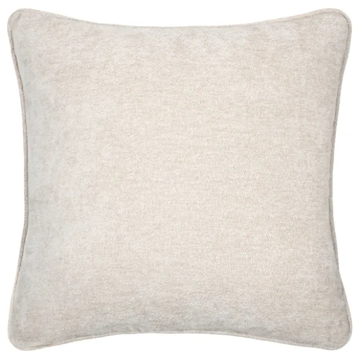 Coussin décoratif avec message brodé "Cosy Season"