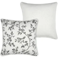 Coussin décoratif imprimé floral
