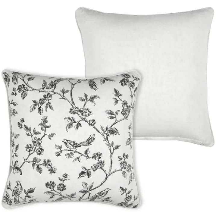 Coussin décoratif imprimé floral