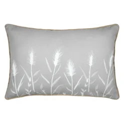 Coussin décoratif pampa en coton