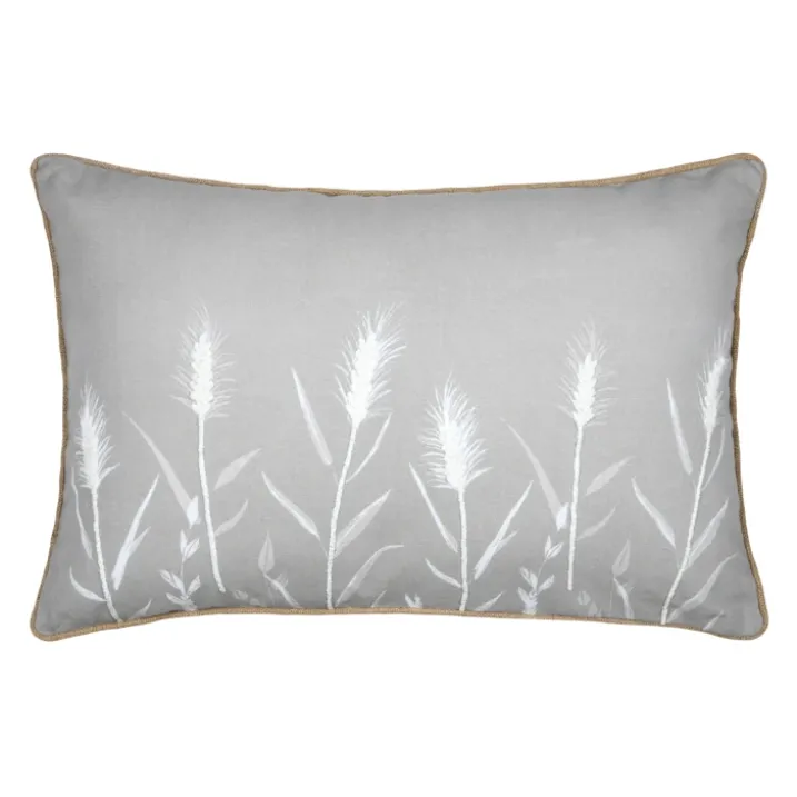 Coussin décoratif pampa en coton