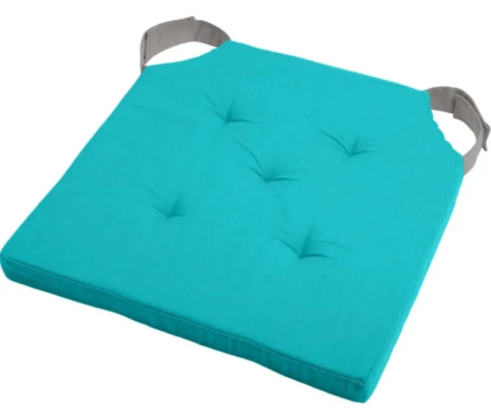 Coussin de chaise bicolore