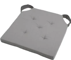 Coussin de chaise bicolore