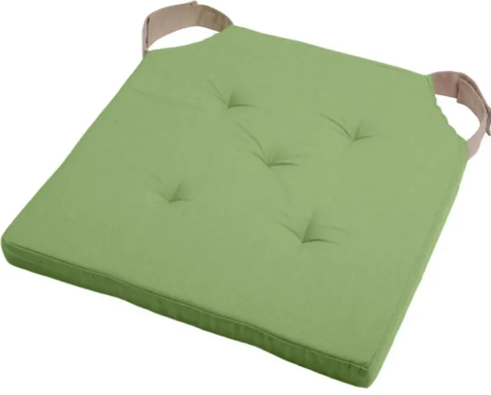 Coussin de chaise bicolore