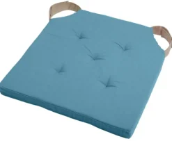 Coussin de chaise bicolore