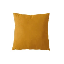 Coussin dehoussable en velours