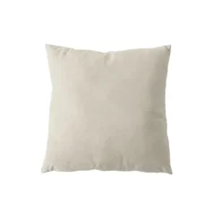 Coussin dehoussable en velours