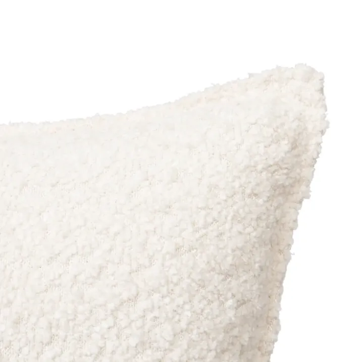Coussin déhoussable bouclette rectangle