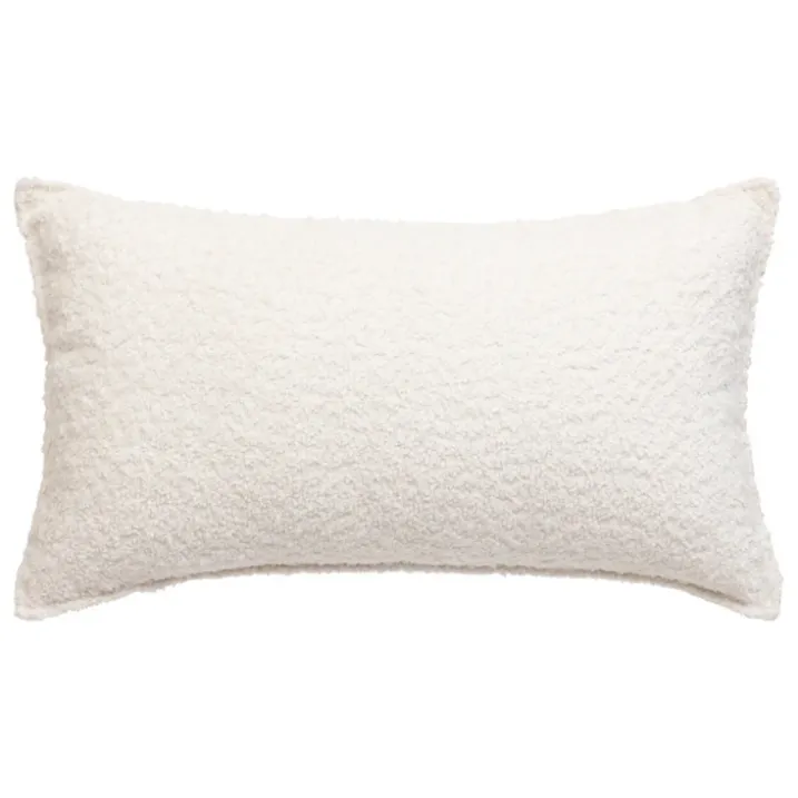 Coussin déhoussable bouclette rectangle