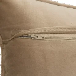 Coussin déhoussable bouclette rectangle