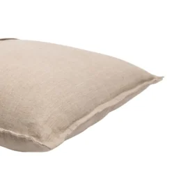 Coussin déhoussable en lin