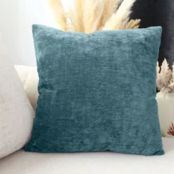 Coussin déhoussable en velours