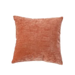 Coussin déhoussable en velours