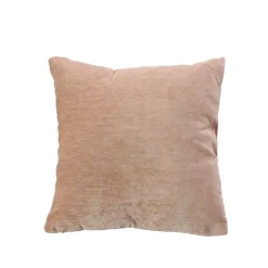 Coussin déhoussable en velours