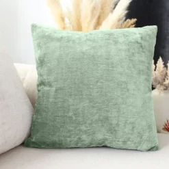 Coussin déhoussable en velours