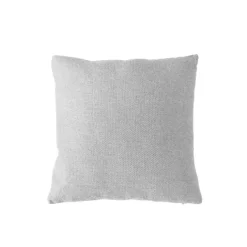 Coussin déhoussable en velours chenillé