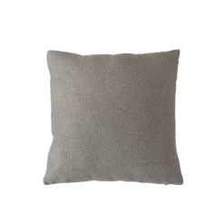 Coussin déhoussable en velours chenillé
