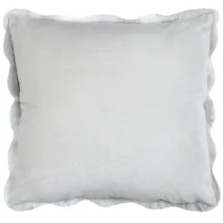 Coussin déhoussable imitation fourrure