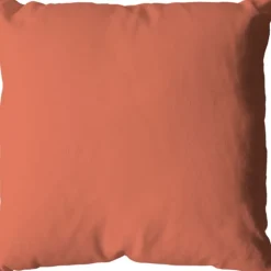 Coussin déhoussable uni en coton