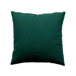 Coussin déhoussable uni en coton