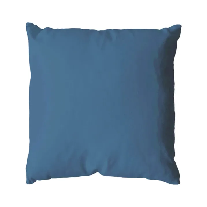 Coussin déhoussable uni en coton