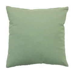 Coussin déhoussable uni en coton