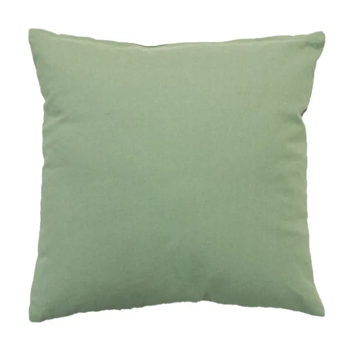 Coussin déhoussable uni en coton