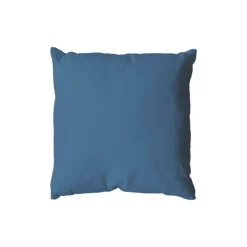 Coussin déhoussable uni en coton