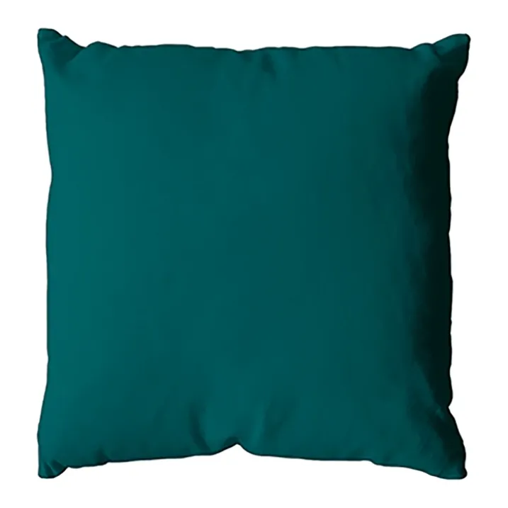 Coussin déhoussable uni en coton
