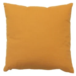 Coussin déhoussable uni en coton
