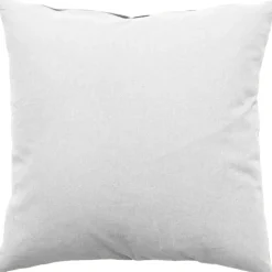 Coussin déhoussable uni en coton