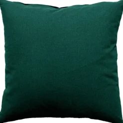 Coussin déhoussable uni en coton