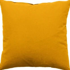 Coussin déhoussable uni en coton